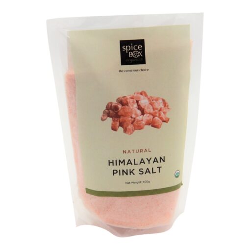 SpiceBox Organics Himalayan Pink Salt 500g Spicebox Organics