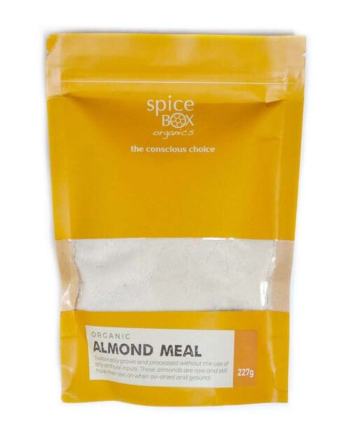 CG SBO Organic Almond Meal (flour) 227g Spicebox Organics