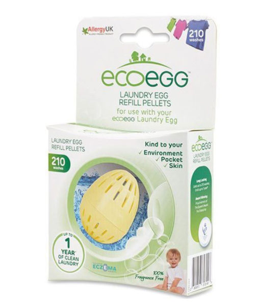 Ecoegg Laundry Egg Refill Pellets 210 Washes Fragrance Free Spicebox