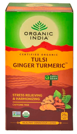 Organic India Ginger Turmeric Tea 25ct - Spicebox Organics