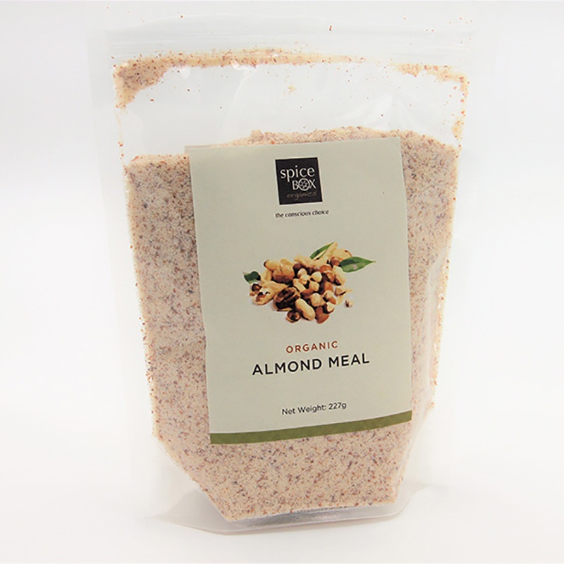 CG SBO Organic Almond Meal (flour) 227g Spicebox Organics