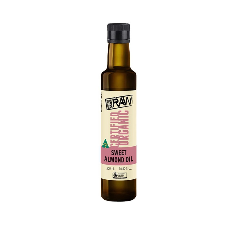 Organic Raw Sweet Almond Oil 250ml Spicebox Organics
