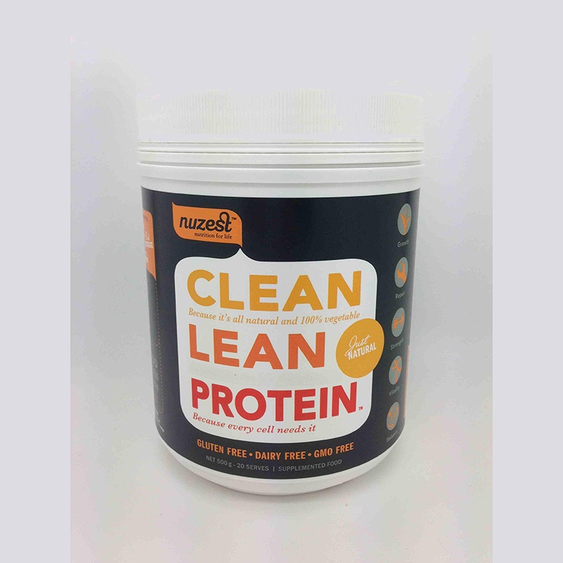 SU Nuzest Natural Pea Protein Powder 500g Spicebox Organics