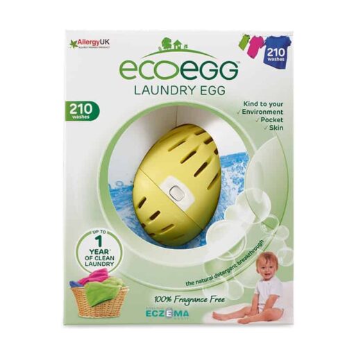 Ecoegg Laundry Egg 210 Washes Fragrance Free. Spicebox Organics