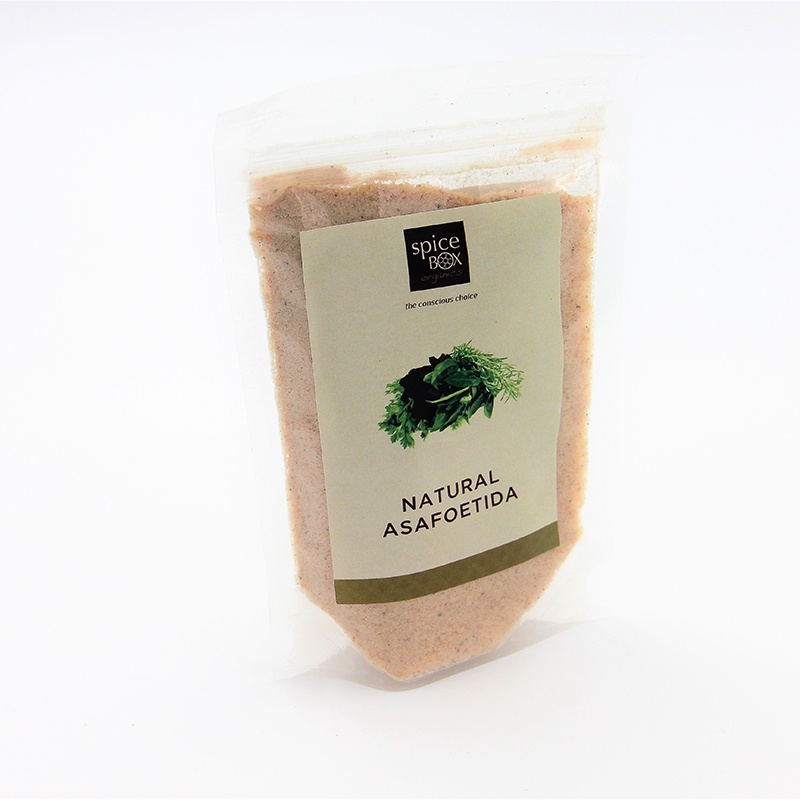 SpiceBox Organics Natural Asafoetida/Heeng Powder 100g Spicebox Organics