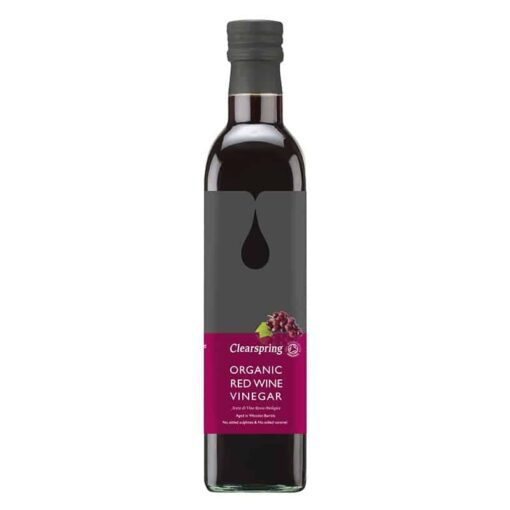Clearspring Organic Red Wine Vinegar 500 ml Spicebox Organics