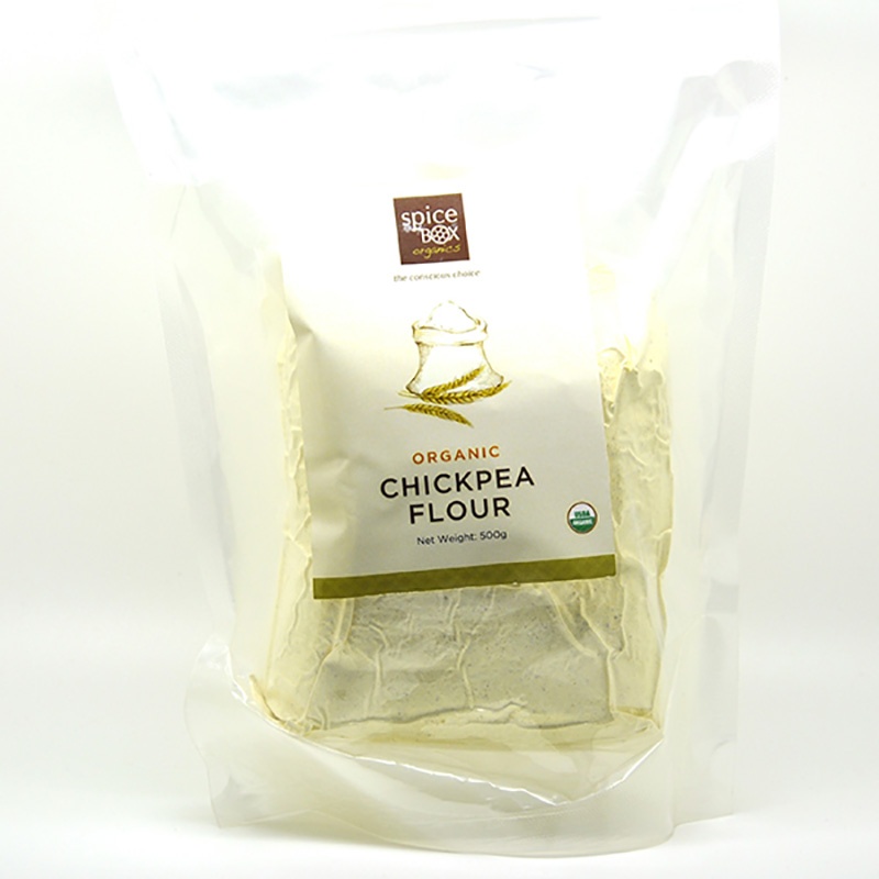 SpiceBox Organics Organic Chickpea Flour 500g Spicebox Organics
