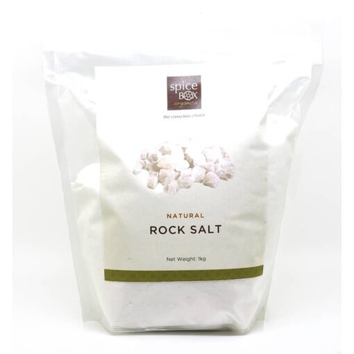SpiceBox Organics Natural Rock Salt 500g Spicebox Organics