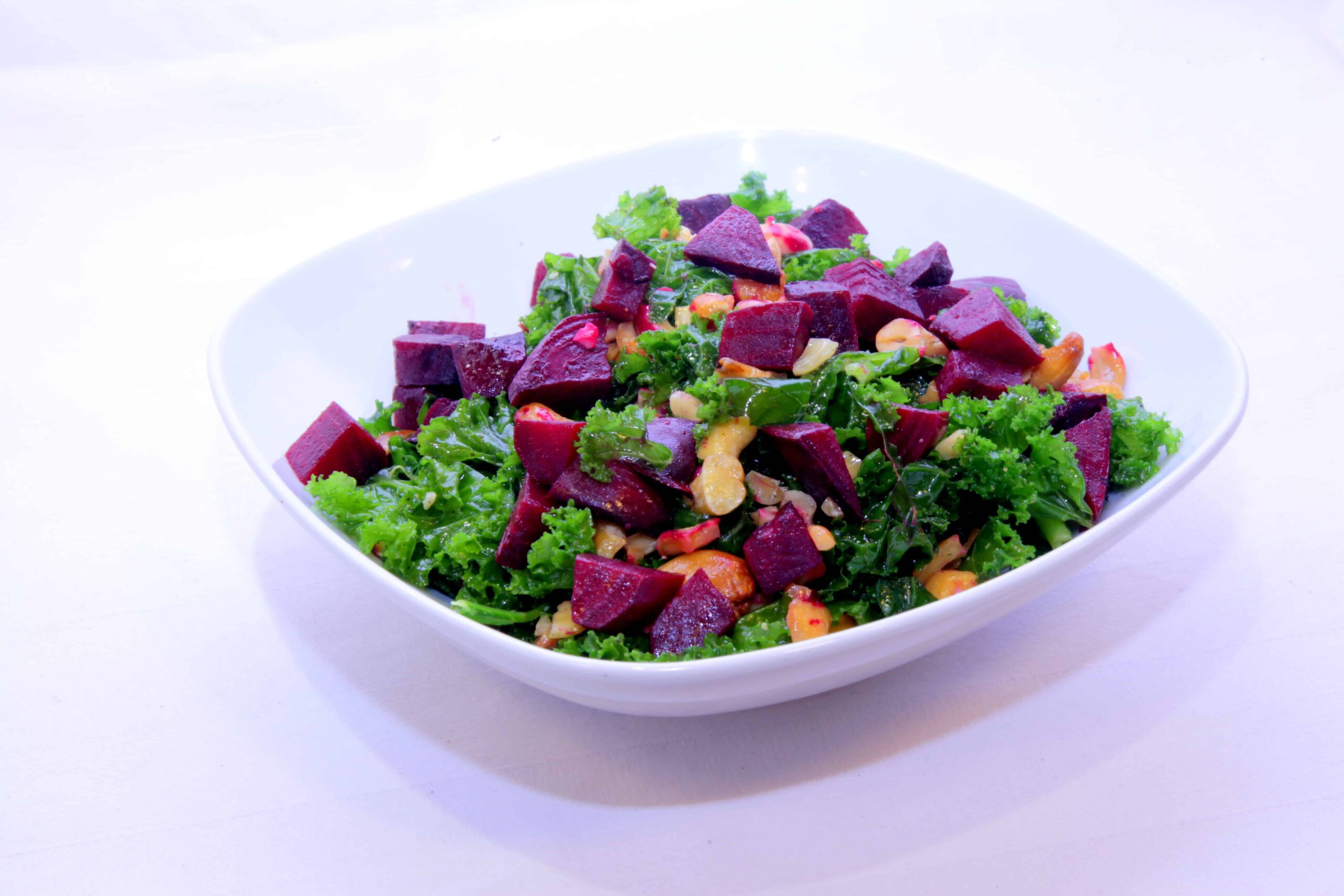 SpiceBox Organics Vegan Kale & Beetroot Salad 185g Spicebox Organics