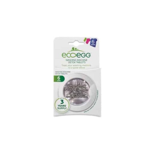 Ecoegg Washing Machine Detox Tablets (Pack of 6) Spicebox Organics