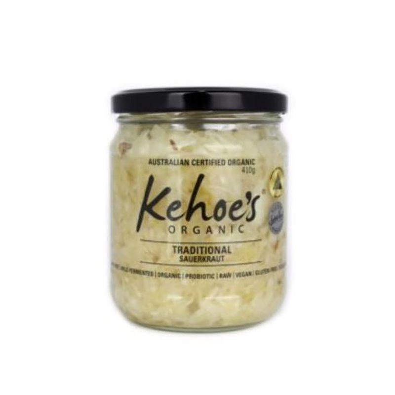Kehoe's Kitchen Traditional Sauerkraut 410g Spicebox Organics
