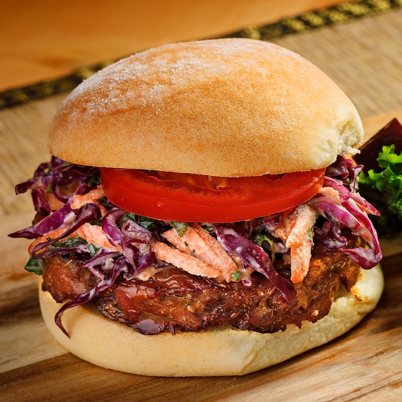 FROZEN Tempeh Burger Patties (Pack of 4) Spicebox Organics