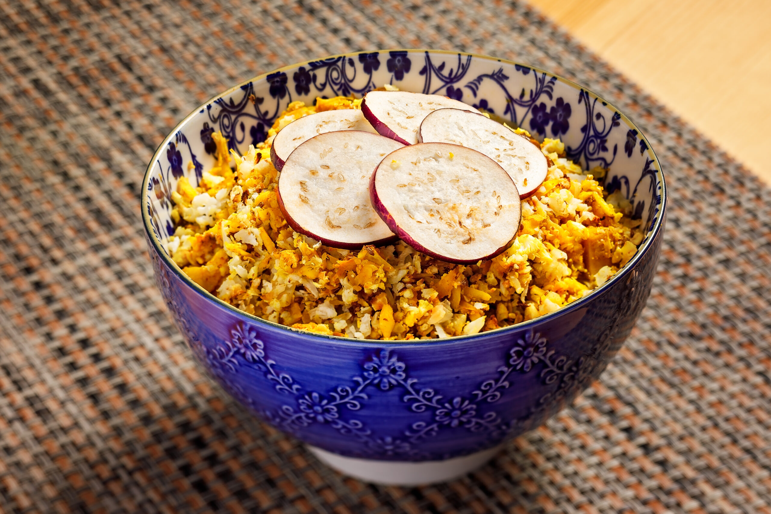 FROZEN Keto Cauliflower Biryani Meal Spicebox Organics