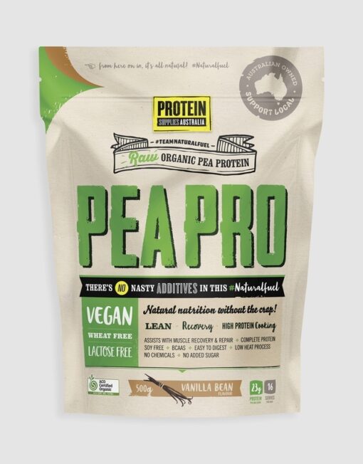 Protein Supplies Organic Pea Protein- Vanilla
