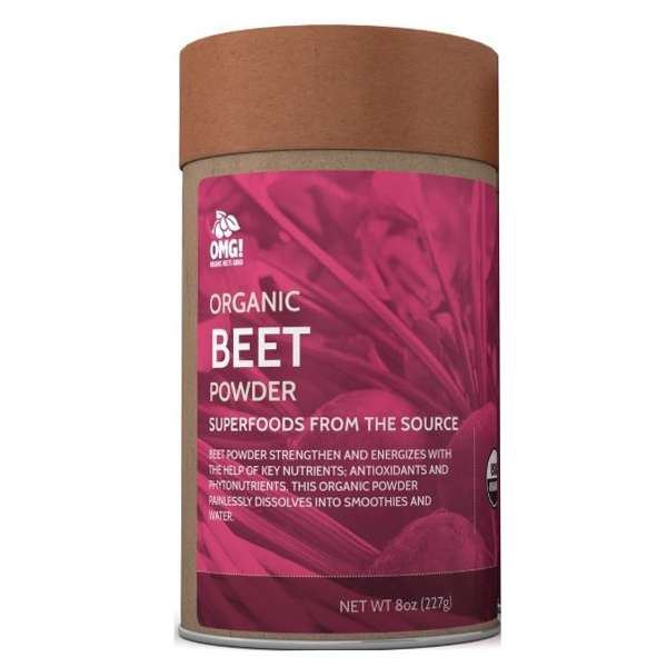 OMG! Organic Beet Powder 8oz. Spicebox Organics