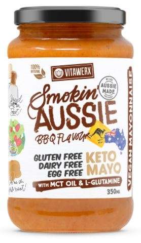 Vitawerx Keto Mayo - All Day Lay 350ml - BBQ - Spicebox Organics