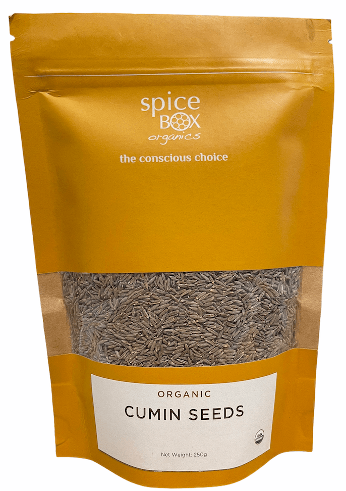 SpiceBox Organics Cumin Seeds 250g Spicebox Organics